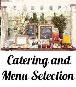 Catering and Menu Selection Yellow Umbrella Events